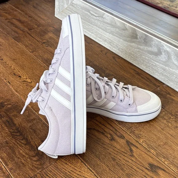 Adidas Women's Lavender Sneakers - Picture 6 of 8